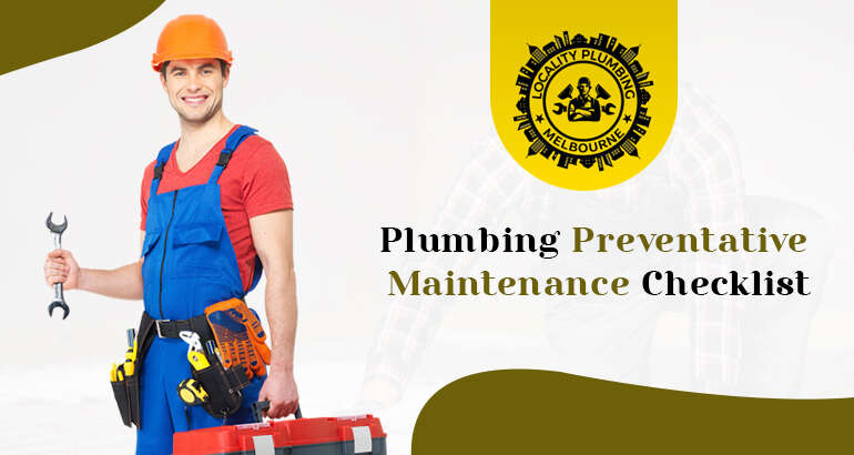 Plumbing Preventative Maintenance Checklist
